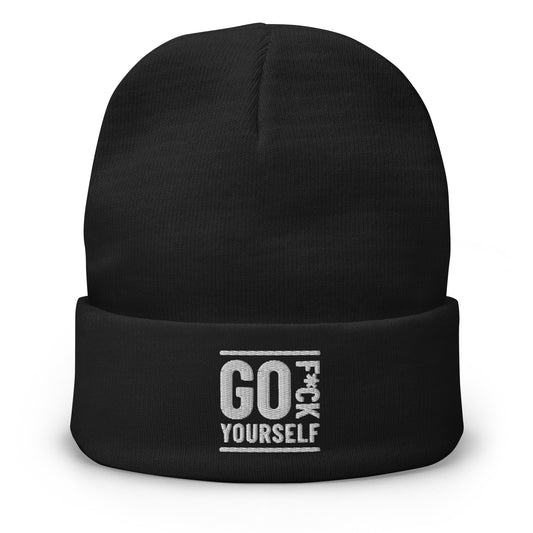 GFY Embroidered Beanie