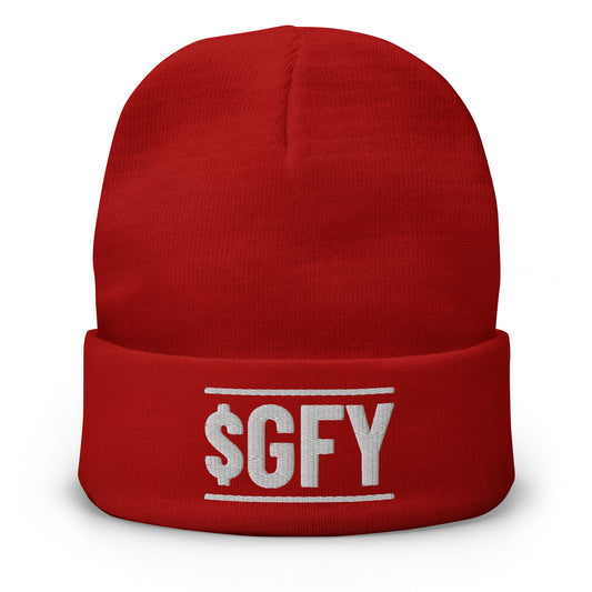 GFY $GFY Embroidered Beanie