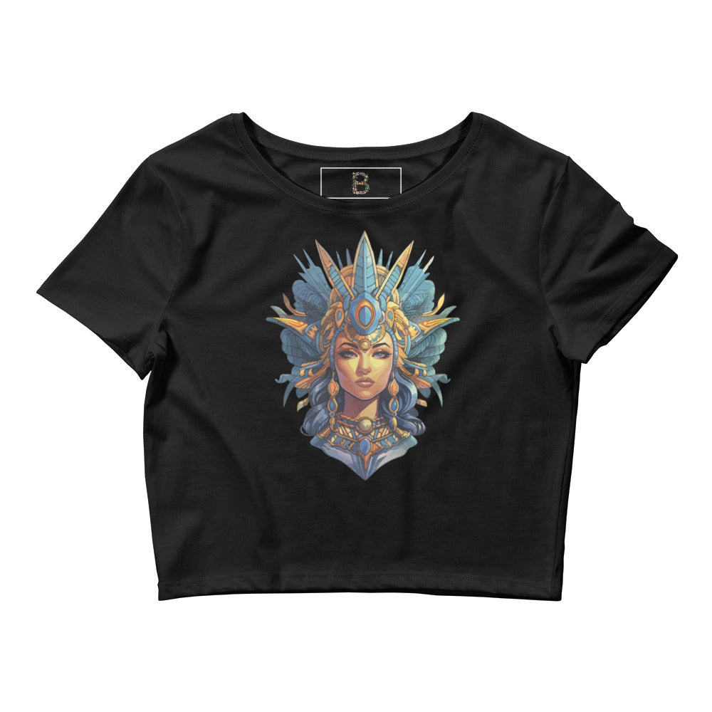 Z Is For Zen Queen B Women’s Crop Tee